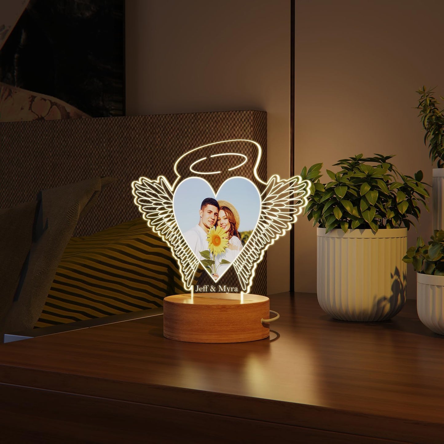 Custom Night Light Gift for Boyfriend and Girlfriend